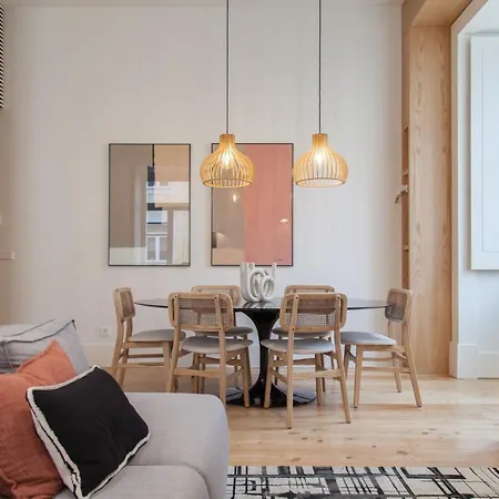 Апартаменты Flh Praca Comercio Tropical Flat Лиссабон