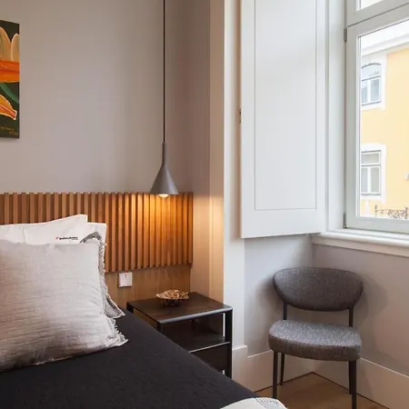 Апартаменты Flh Praca Comercio Tropical Flat Лиссабон